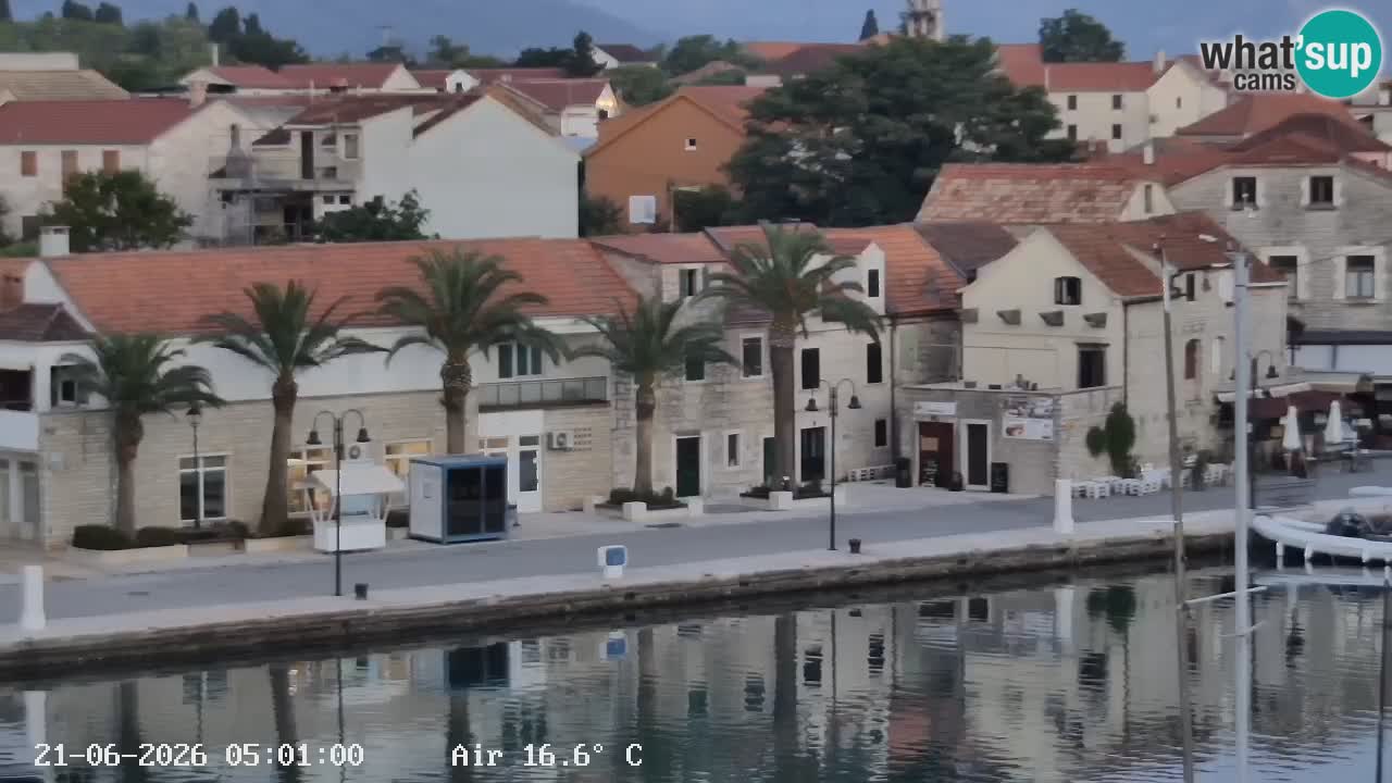 Livecam Vrboska marina | Hvar island | Dalmatia