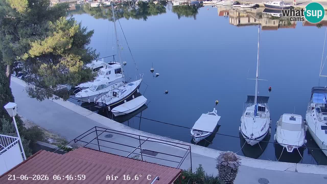 Livecam Hvar Vrboska marina | Île de Hvar | Dalmatia