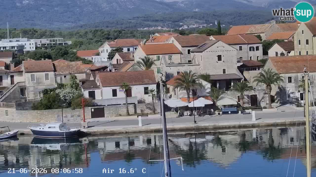 Web kamera Hvar Vrboska marina | otok Hvar | Dalmacija