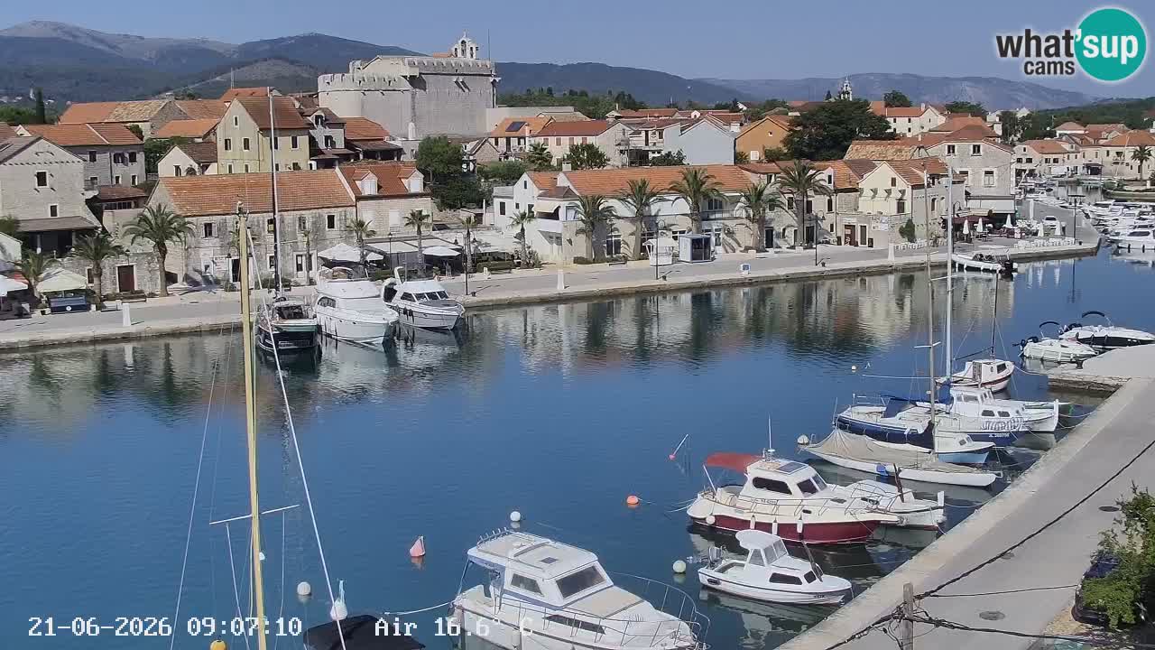 Livecam Vrboska marina | Hvar island | Dalmatia