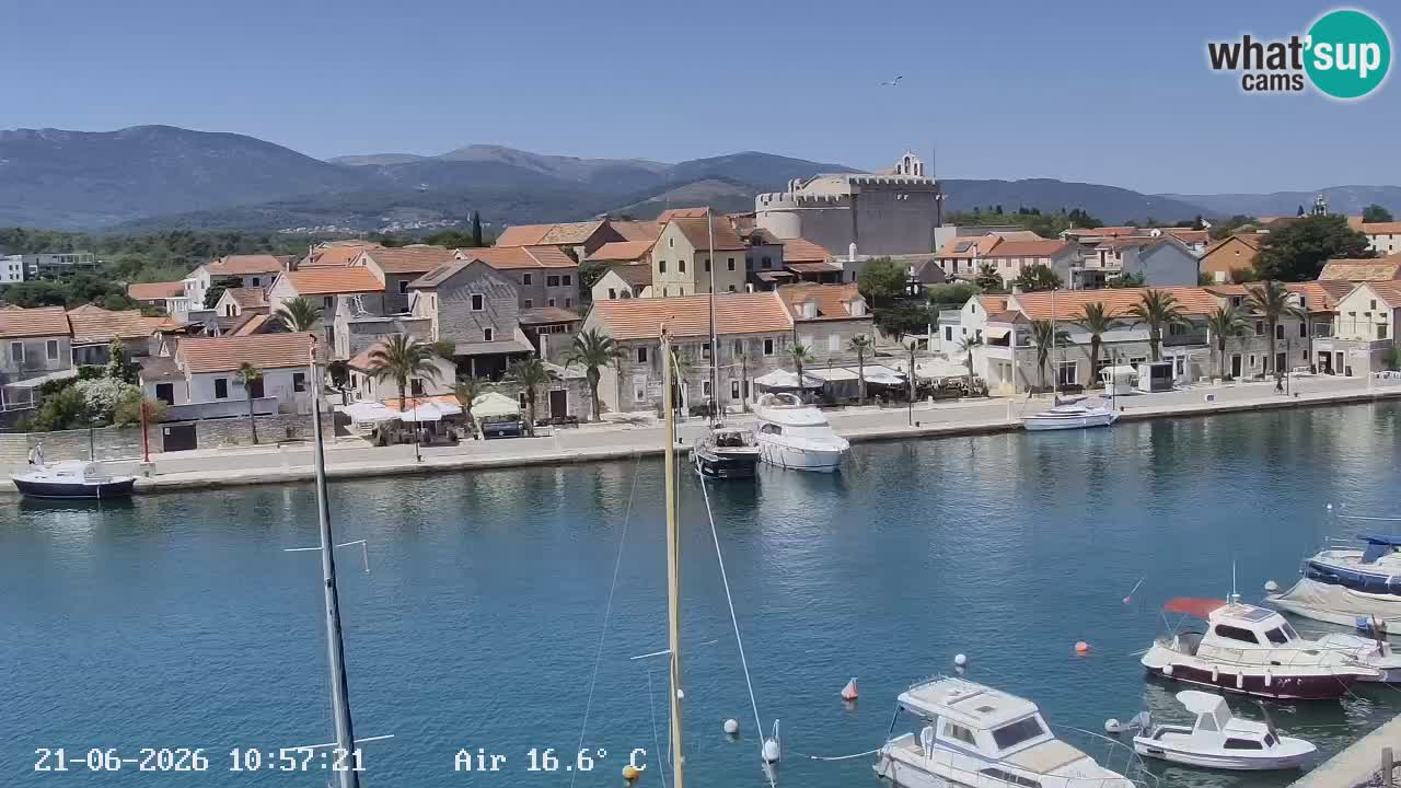 Livecam Vrboska marina | Hvar island | Dalmatia