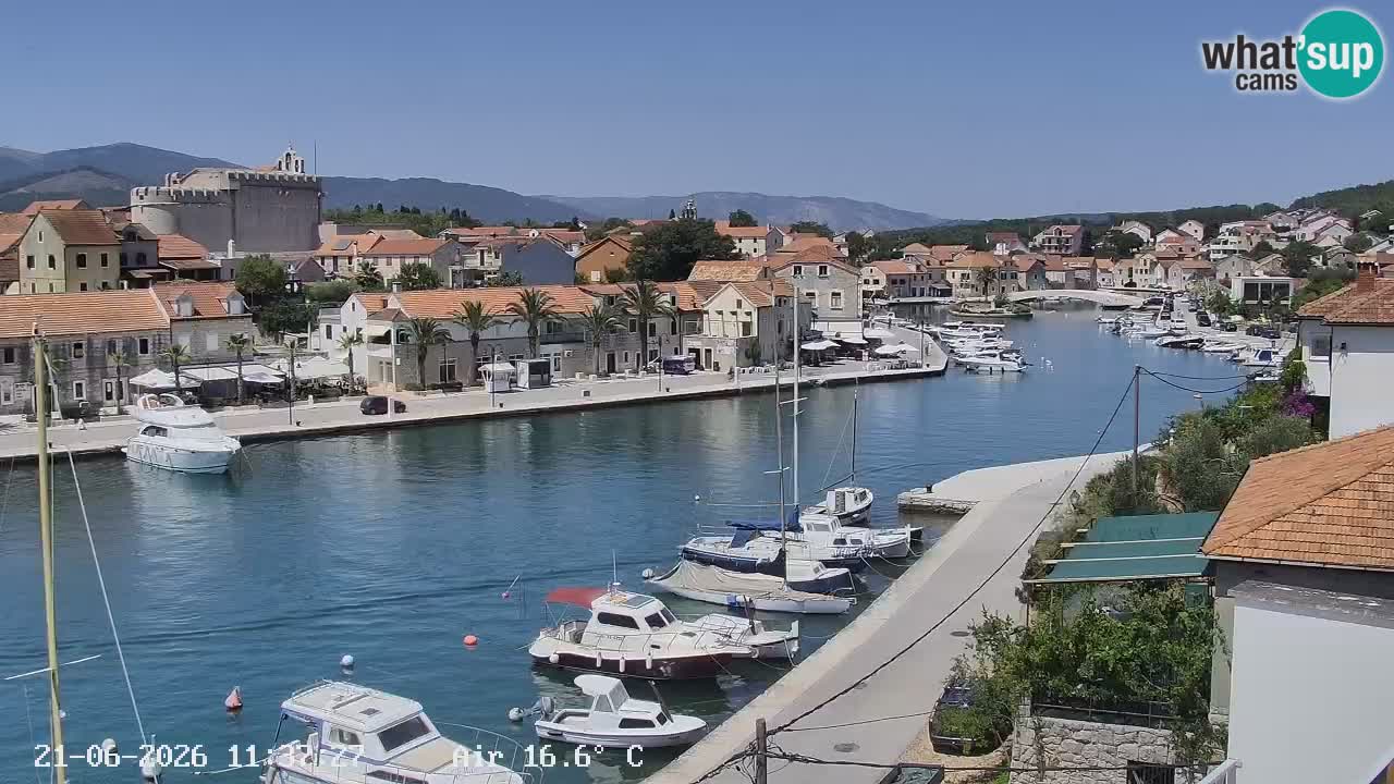 Webcam Vrboska marina | Hvar Insel | Dalmatien