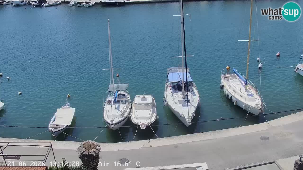 Livecam Hvar Vrboska marina | Île de Hvar | Dalmatia