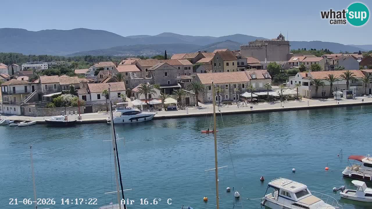 Livecam Hvar Vrboska marina | Île de Hvar | Dalmatia