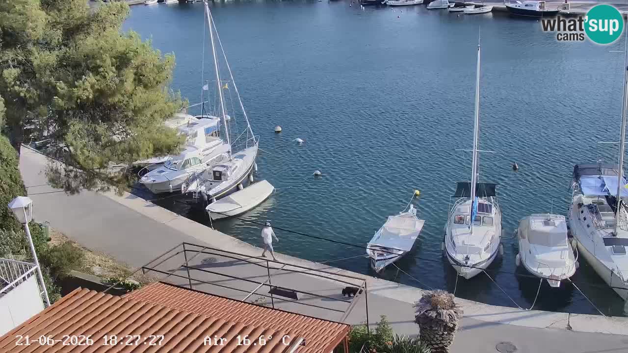 Web kamera Hvar Vrboska marina | otok Hvar | Dalmacija