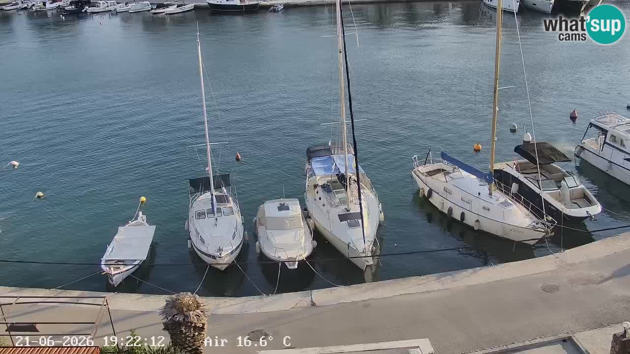 Livecam Hvar Vrboska marina | Île de Hvar | Dalmatia