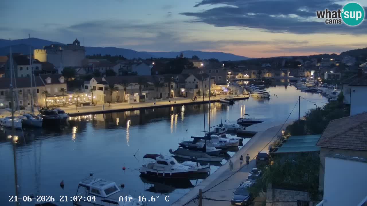 Webcam Vrboska marina | Hvar Insel | Dalmatien