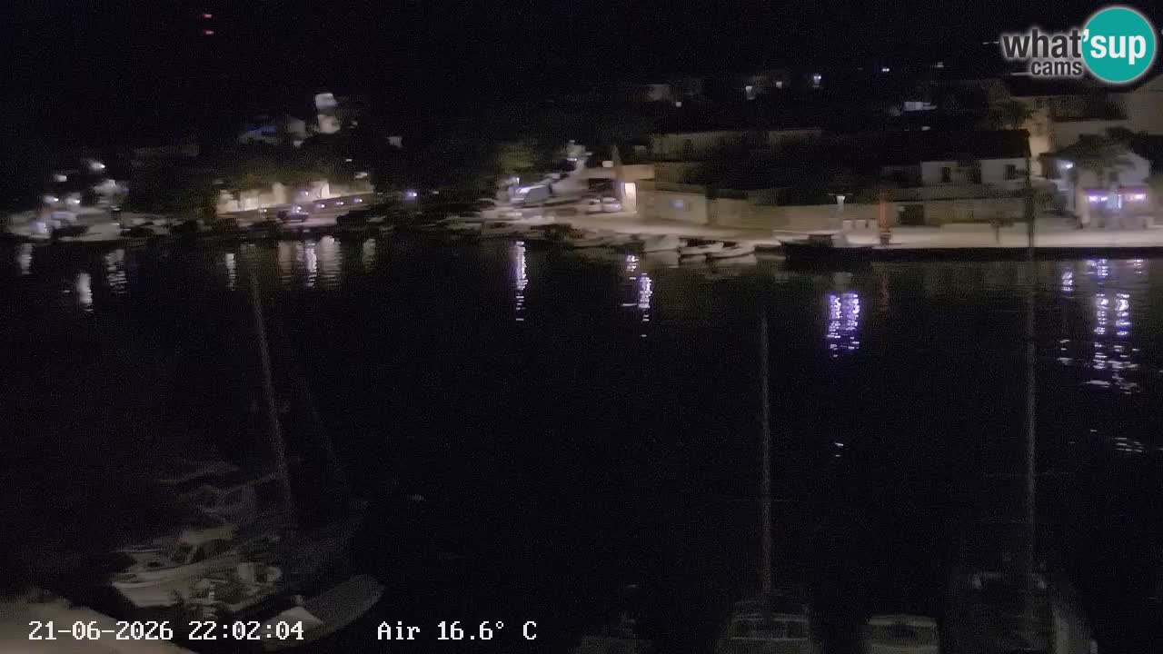 Webcam Hvar Vrboska marina | Dalmazia
