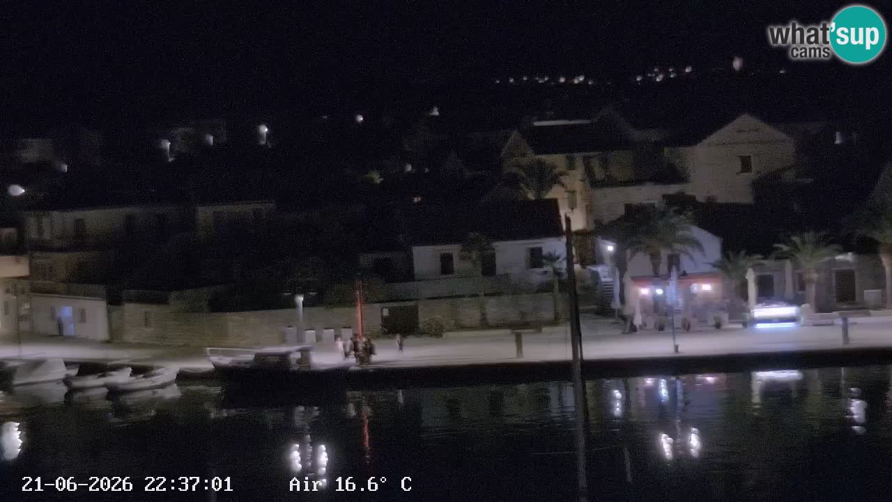 Livecam Vrboska marina | Hvar island | Dalmatia