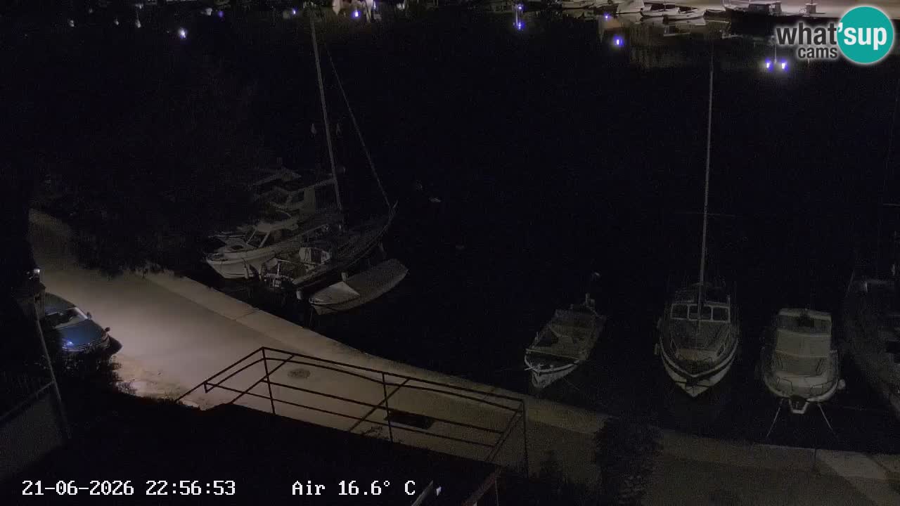 Livecam Vrboska marina | Hvar island | Dalmatia