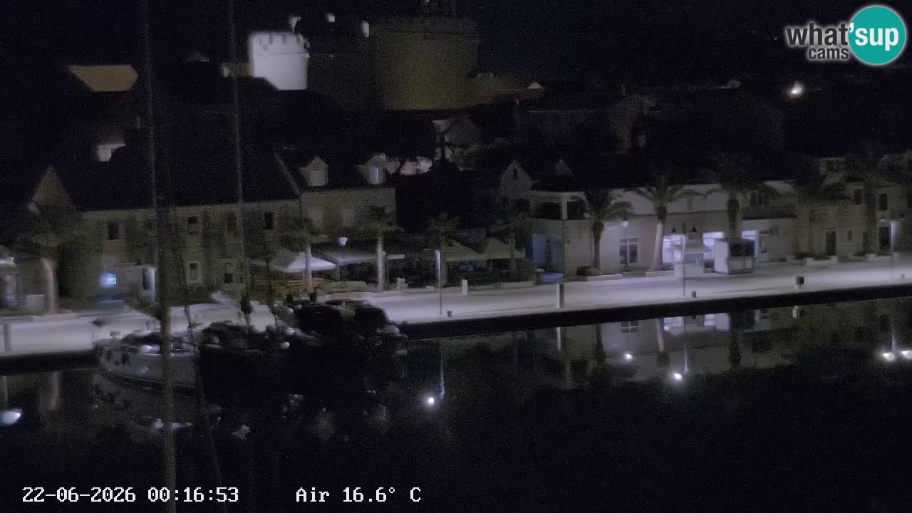 Webcam Vrboska marina | Hvar Insel | Dalmatien