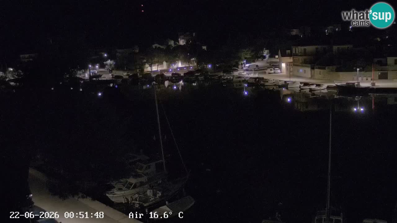 Webcam Vrboska marina | Hvar Insel | Dalmatien