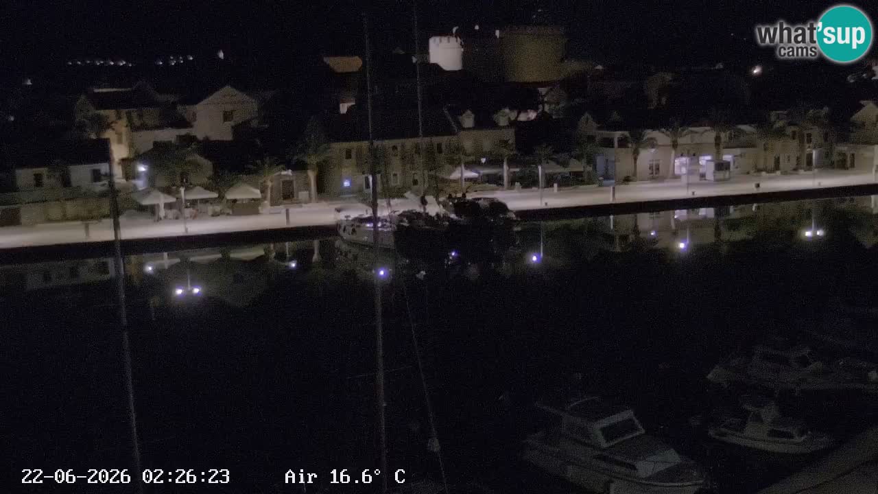 Webcam Vrboska marina | Hvar Insel | Dalmatien