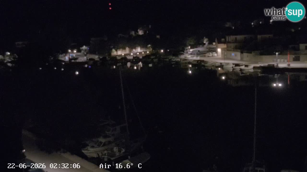 Web kamera Hvar Vrboska marina | otok Hvar | Dalmacija