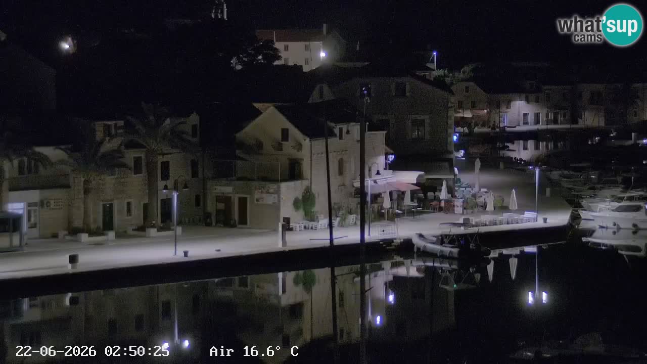 Livecam Vrboska marina | Hvar island | Dalmatia