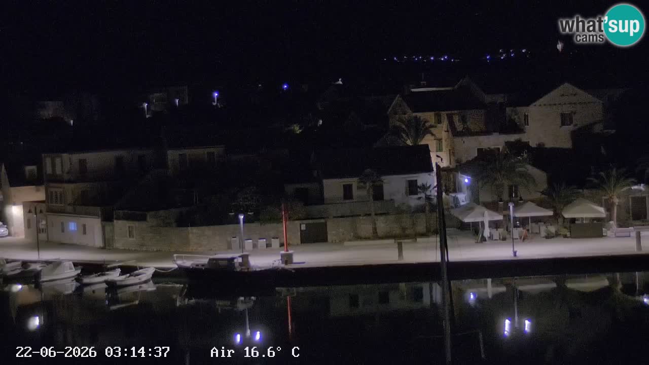 Livecam Vrboska marina | Hvar island | Dalmatia