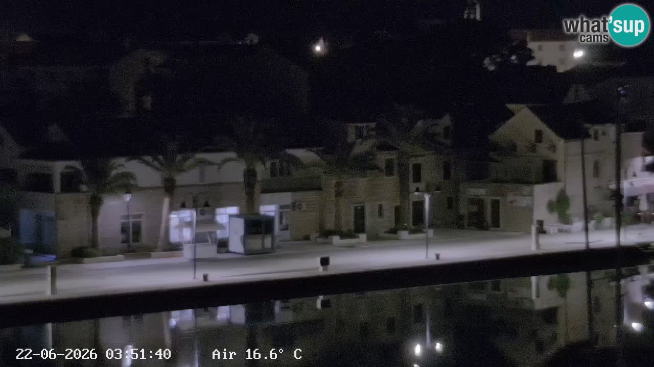 Web kamera Hvar Vrboska marina | otok Hvar | Dalmacija