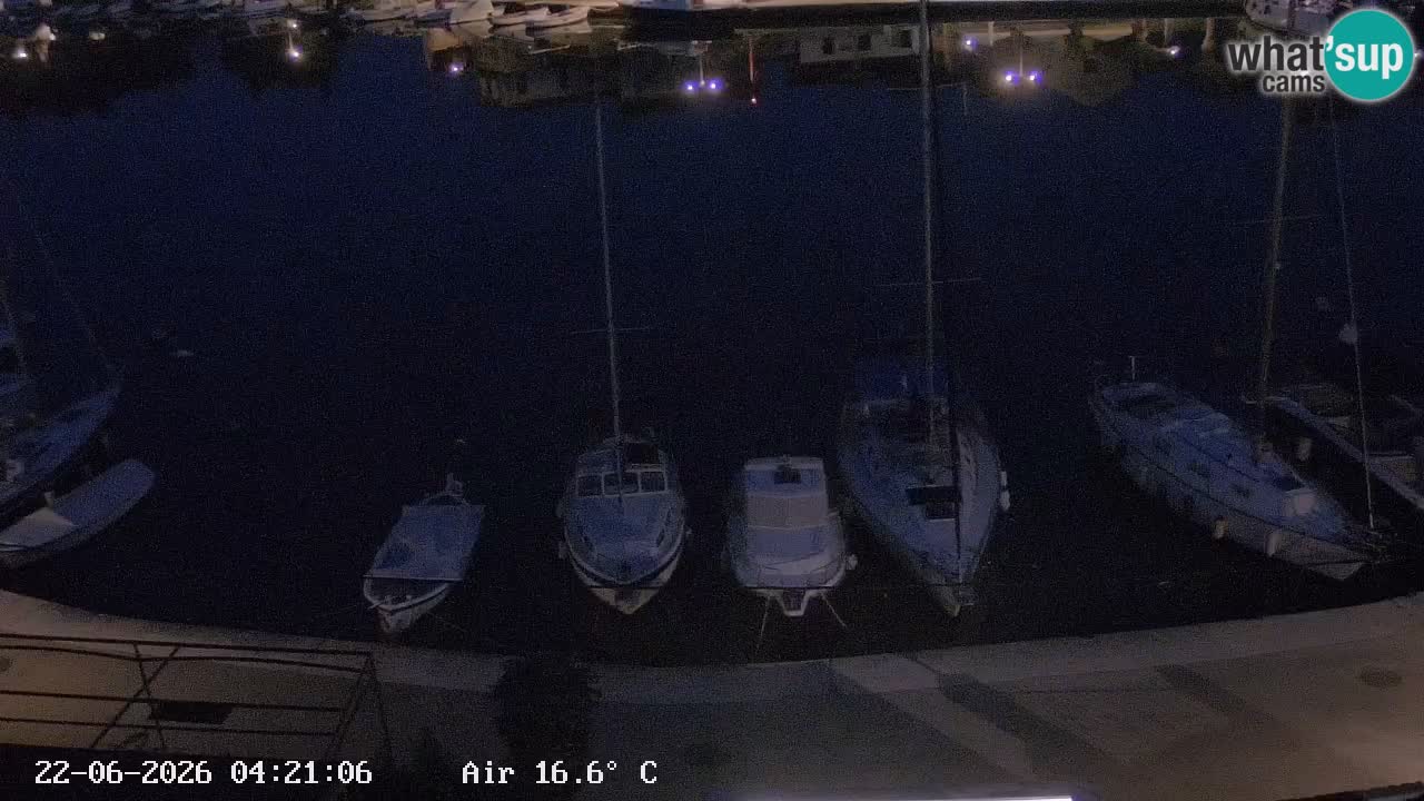 Webcam Vrboska marina | Hvar Insel | Dalmatien