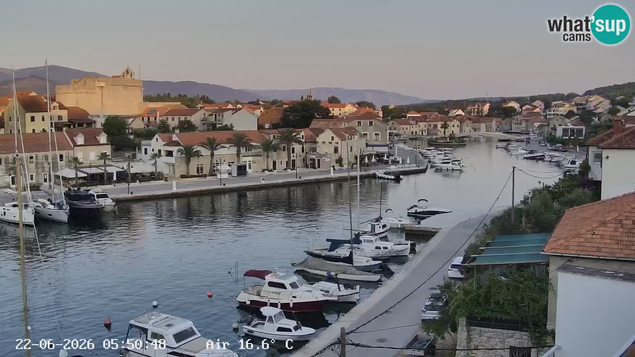 Webcam Vrboska marina | Hvar Insel | Dalmatien