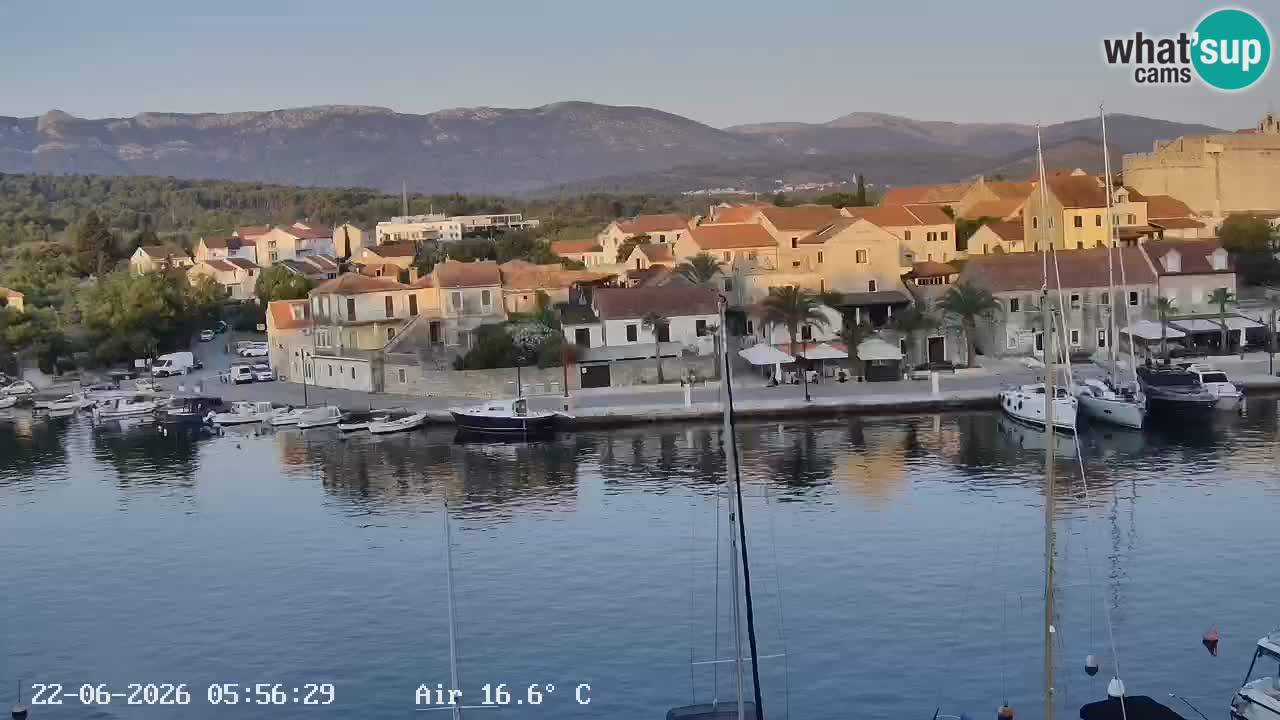 Webcam Vrboska marina | Hvar Insel | Dalmatien