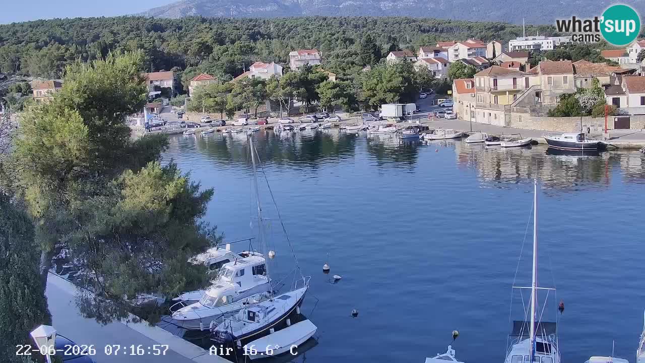 Livecam Vrboska marina | Hvar island | Dalmatia