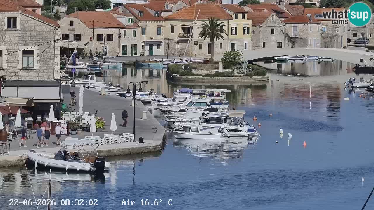 Livecam Vrboska marina | Hvar island | Dalmatia