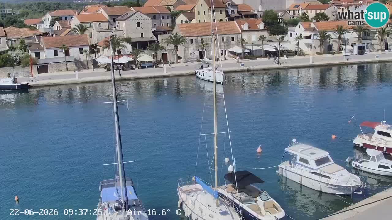 Livecam Vrboska marina | Hvar island | Dalmatia