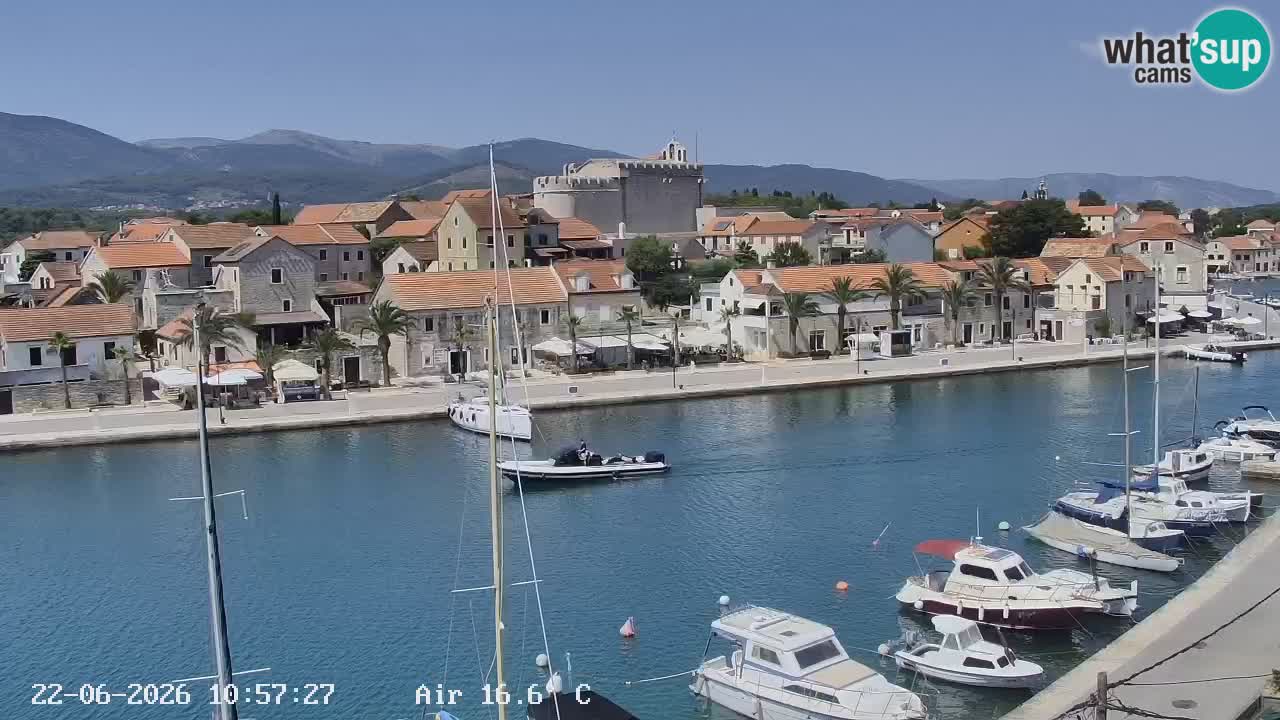 Livecam Vrboska marina | Hvar island | Dalmatia