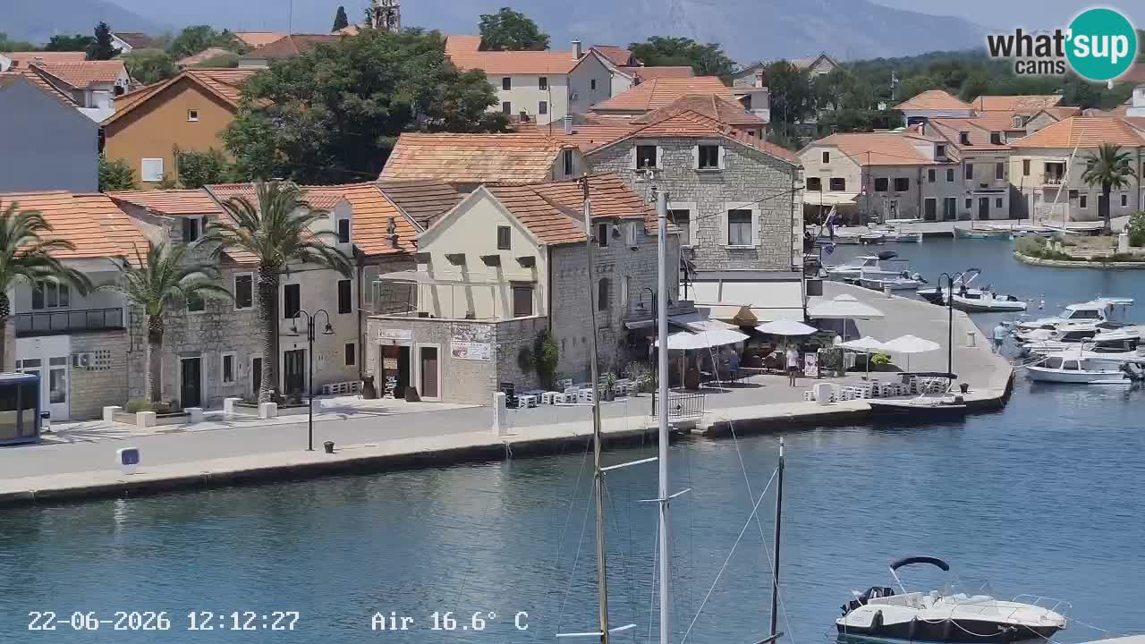 Livecam Vrboska marina | Hvar island | Dalmatia