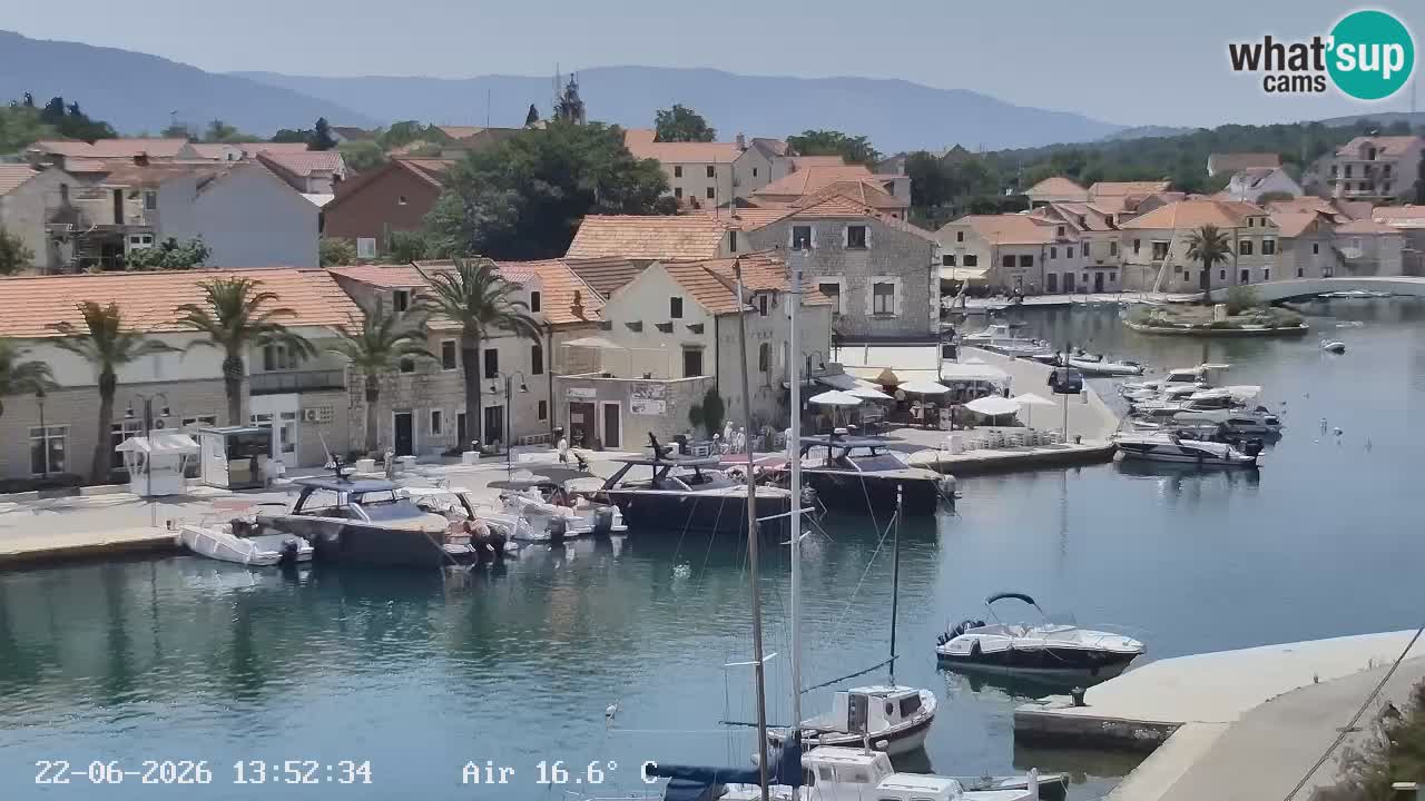 Livecam Hvar Vrboska marina | Île de Hvar | Dalmatia