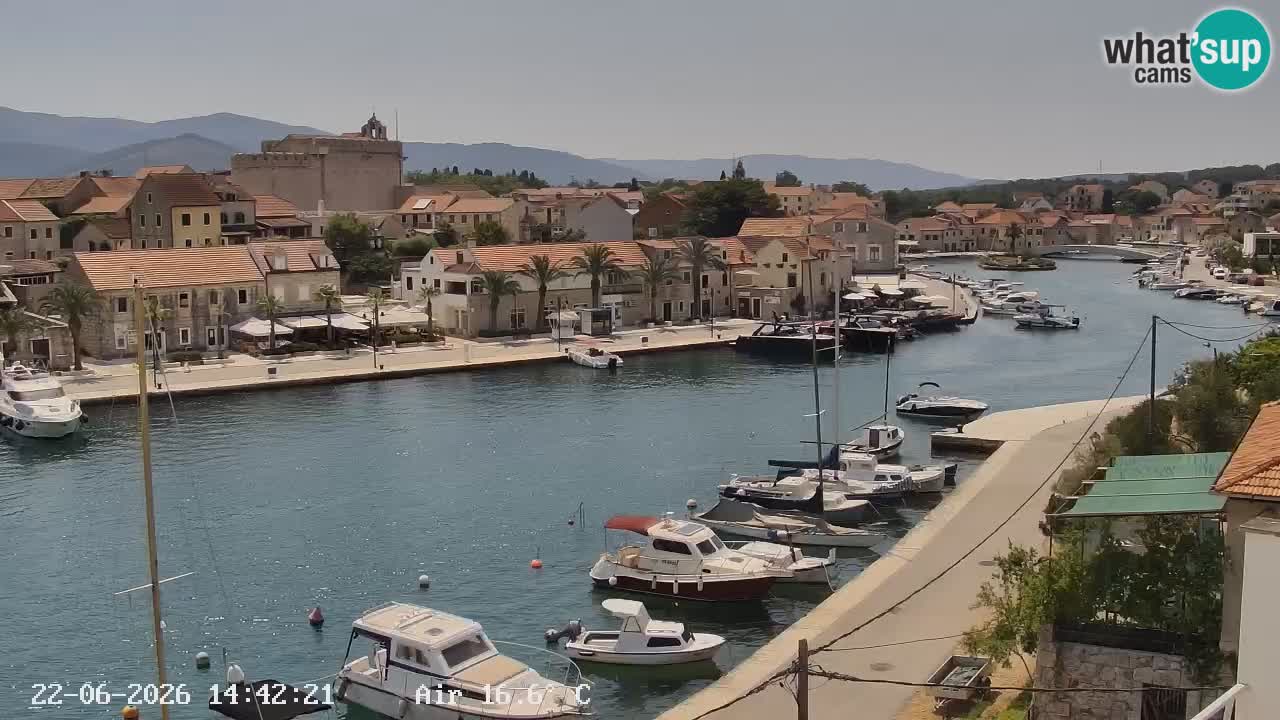 Webcam Hvar Vrboska marina | Dalmazia