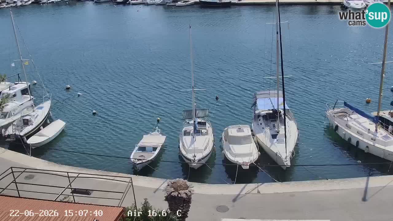 Livecam Vrboska marina | Hvar island | Dalmatia