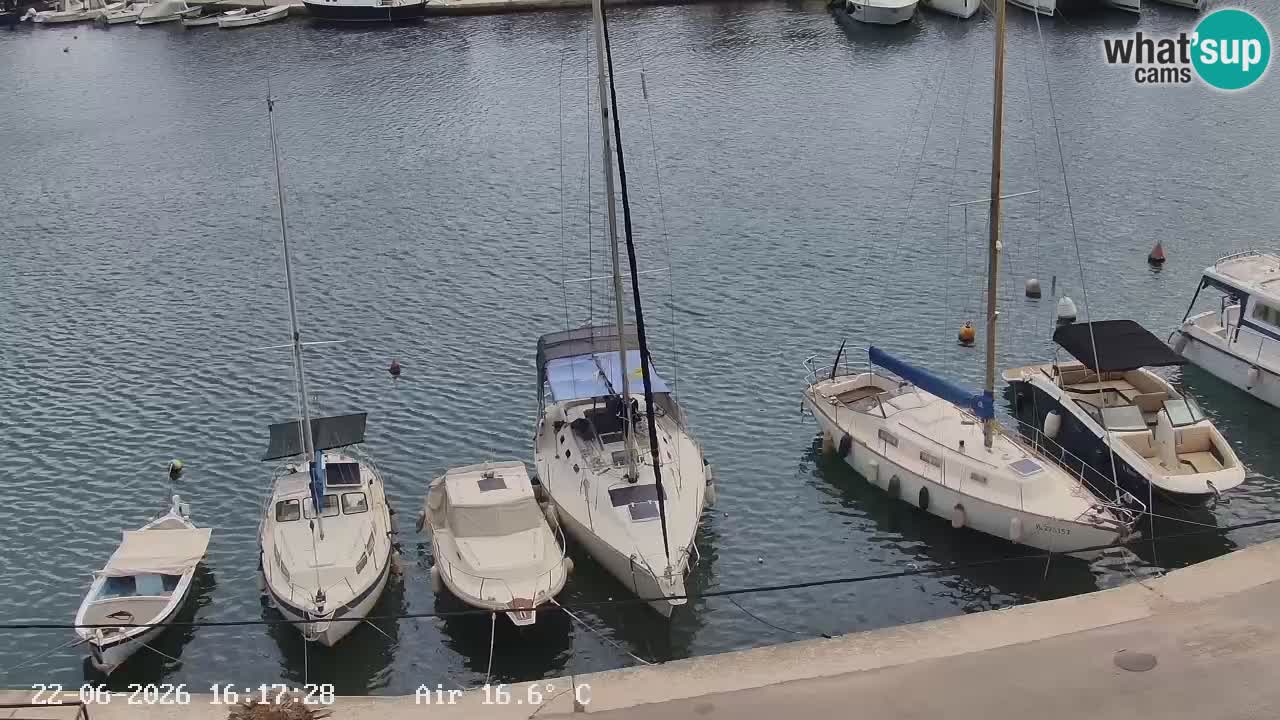 Livecam Hvar Vrboska marina | Île de Hvar | Dalmatia