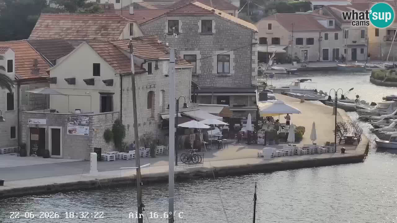 Web kamera Hvar Vrboska marina | otok Hvar | Dalmacija
