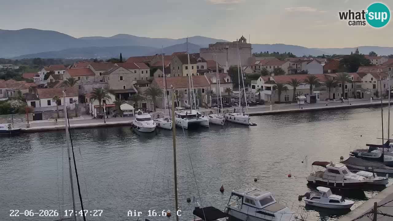 Webcam Vrboska marina | Hvar Insel | Dalmatien