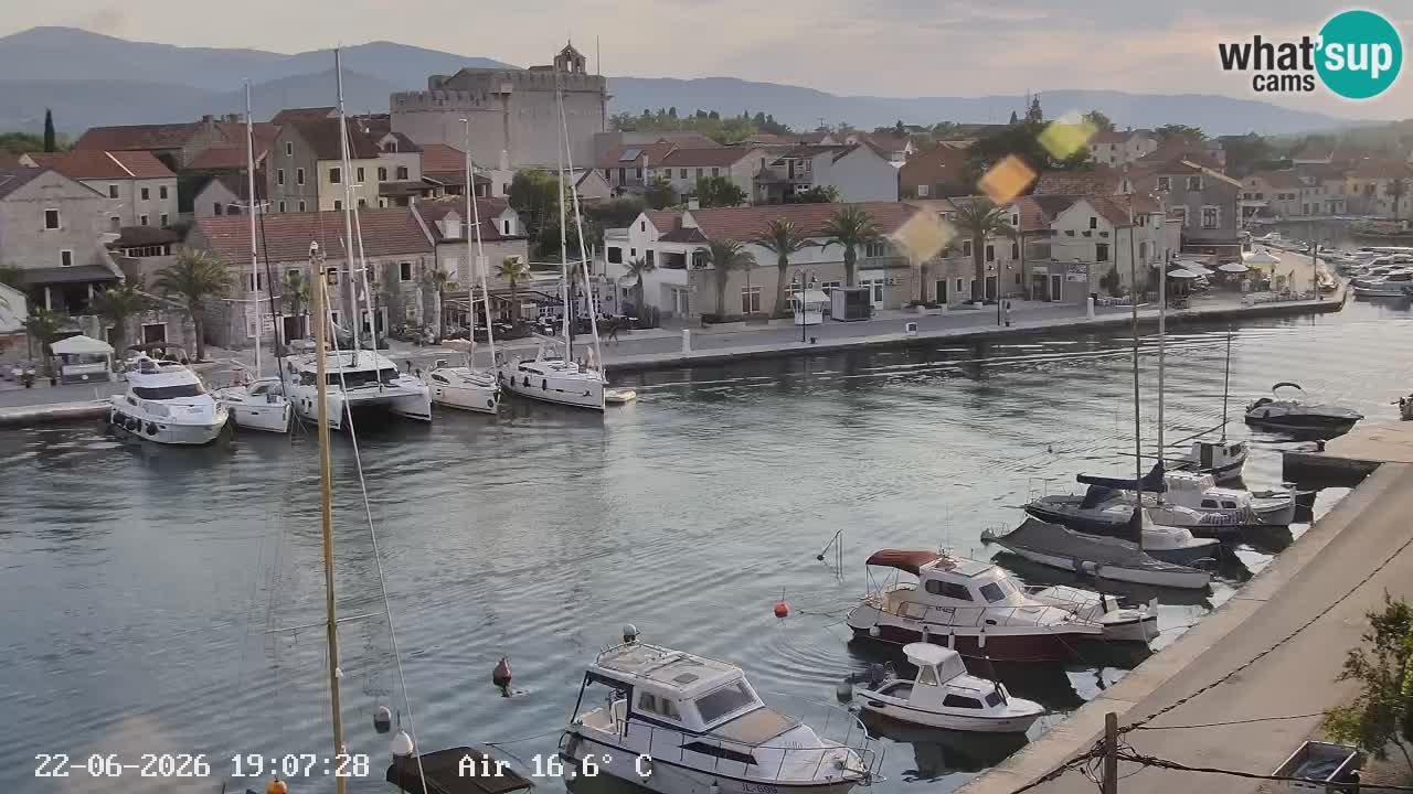 Webcam Vrboska marina | Hvar Insel | Dalmatien