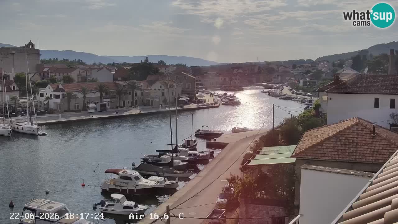 Webcam Vrboska marina | Hvar Insel | Dalmatien