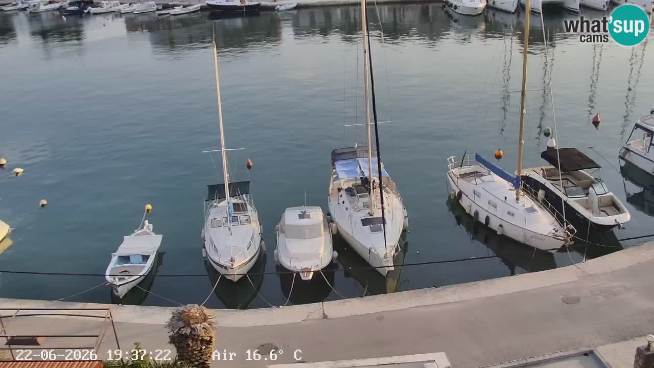 Webcam Vrboska marina | Hvar Insel | Dalmatien