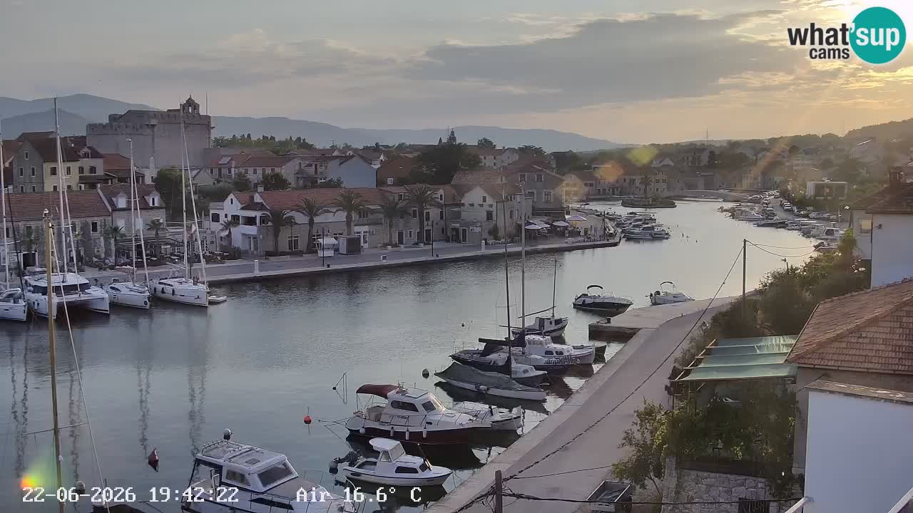 Livecam Hvar Vrboska marina | Île de Hvar | Dalmatia