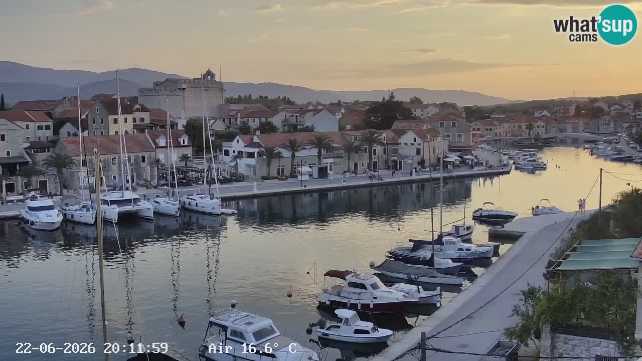 Webcam Vrboska marina | Hvar Insel | Dalmatien