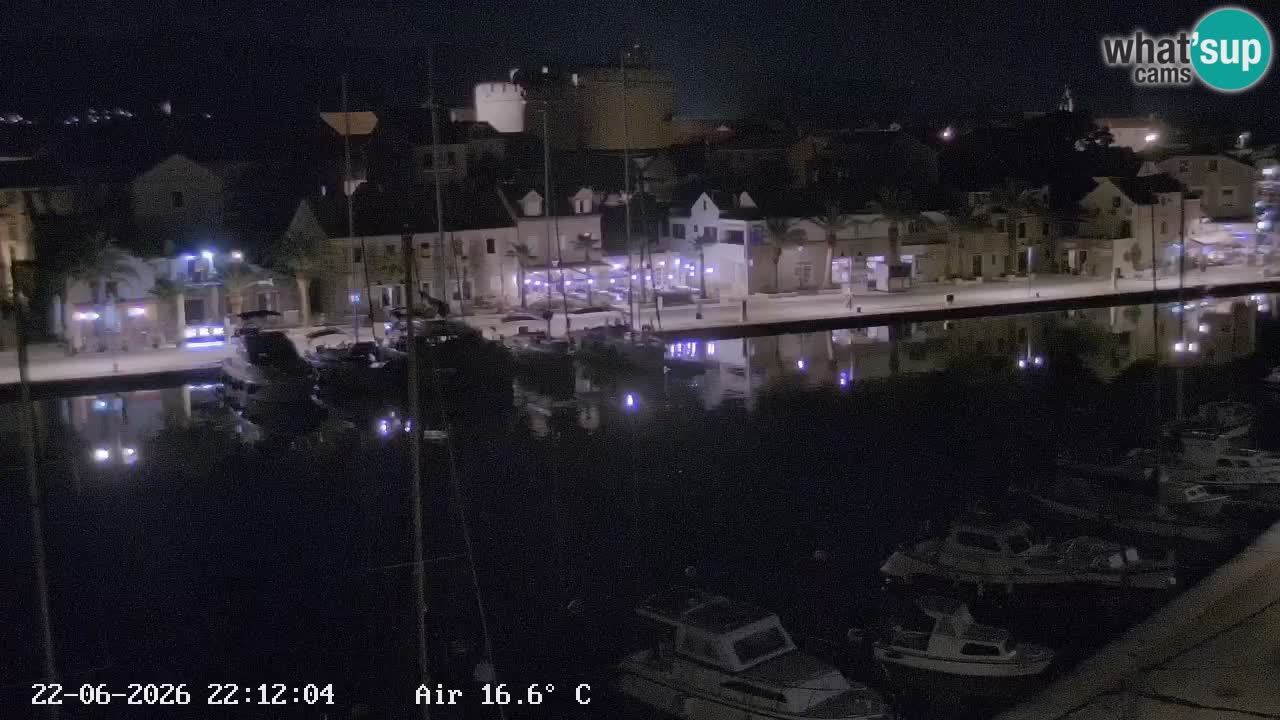 Livecam Hvar Vrboska marina | Île de Hvar | Dalmatia
