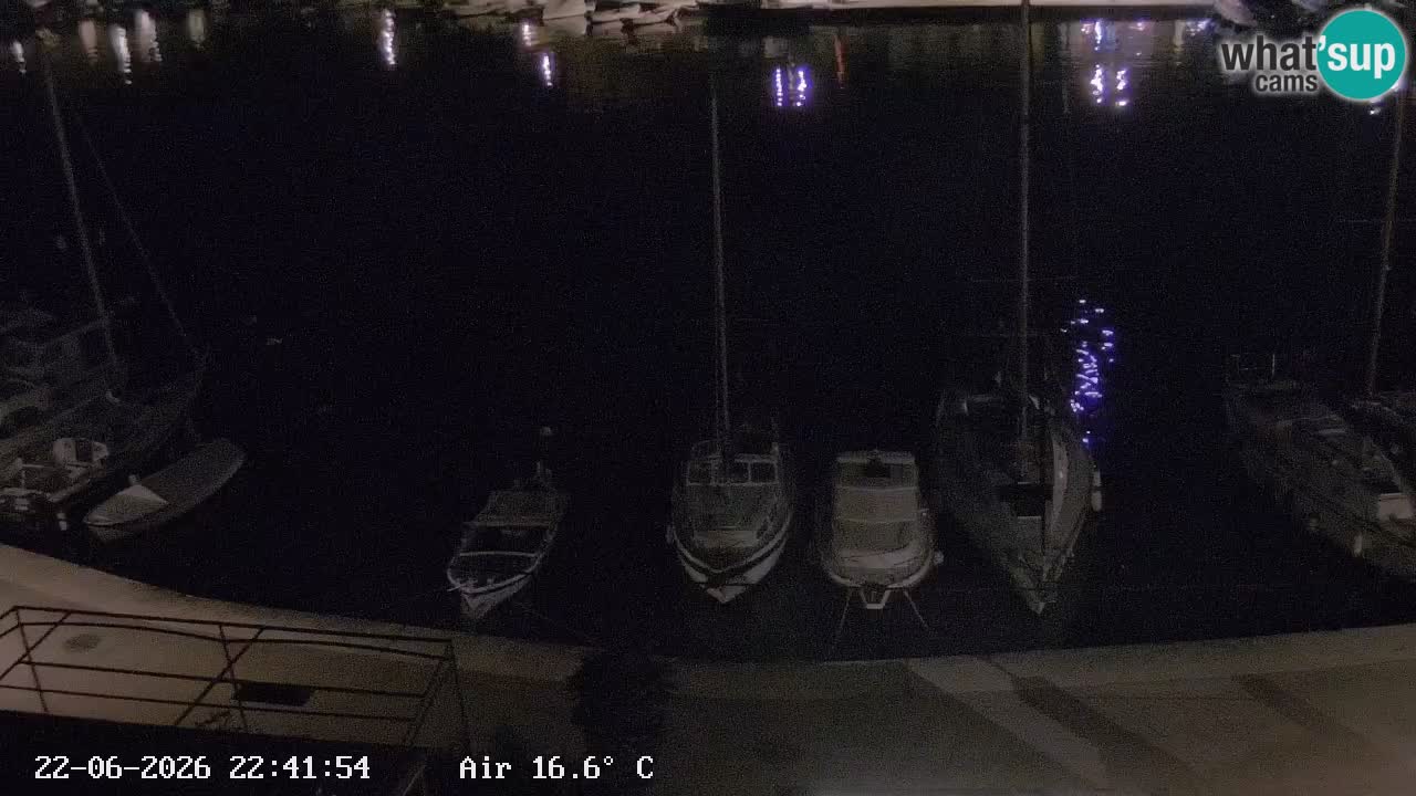 Livecam Vrboska marina | Hvar island | Dalmatia