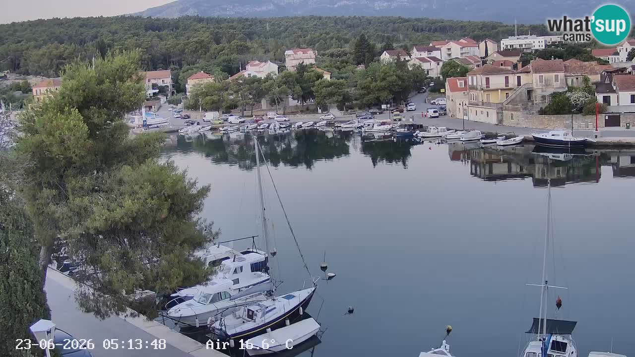 Web kamera Hvar Vrboska marina | otok Hvar | Dalmacija