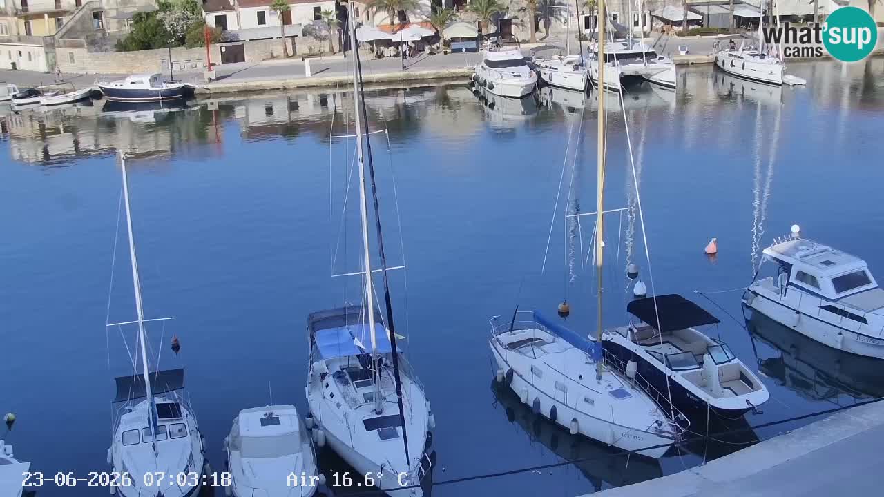 Livecam Vrboska marina | Hvar island | Dalmatia