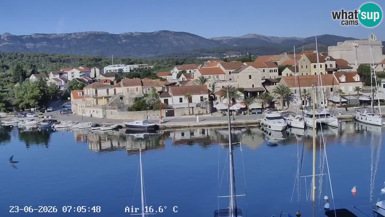 Web kamera Hvar Vrboska marina | otok Hvar | Dalmacija