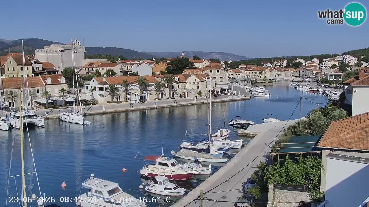 Web kamera Hvar Vrboska marina | otok Hvar | Dalmacija