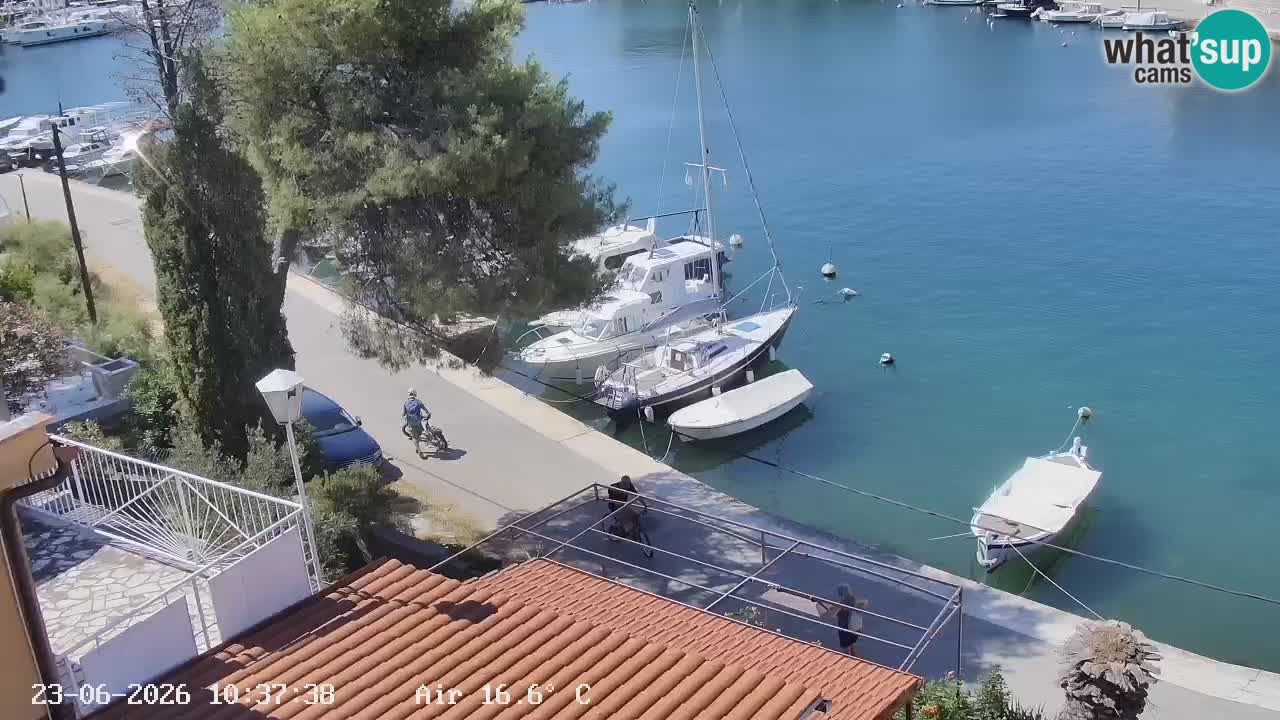 Web kamera Hvar Vrboska marina | otok Hvar | Dalmacija
