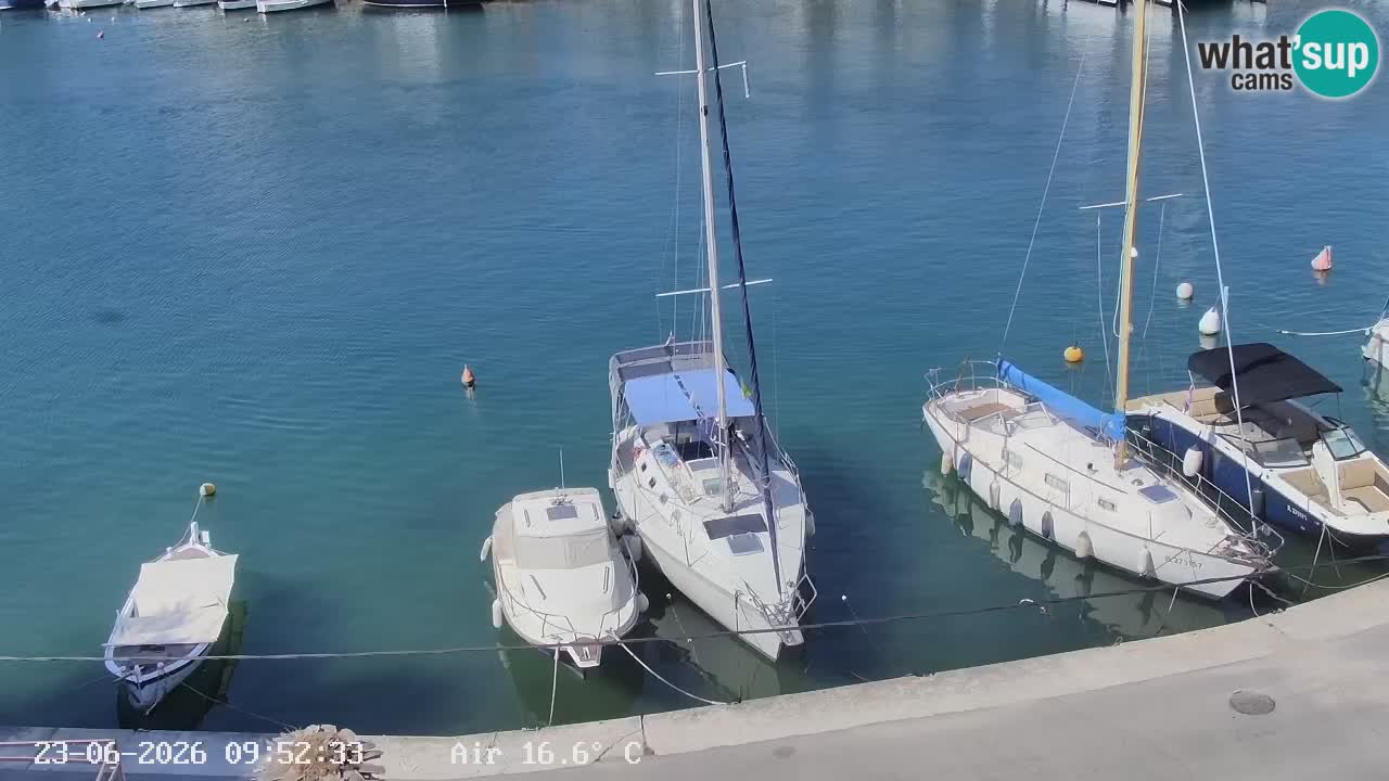 Webcam Hvar Vrboska marina | Dalmazia