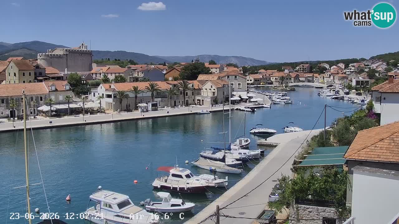 Webcam Hvar Vrboska marina | Dalmazia