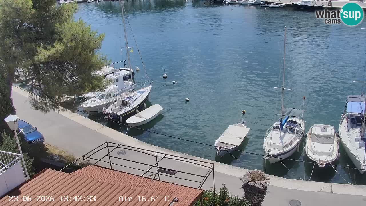 Livecam Vrboska marina | Hvar island | Dalmatia